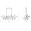 Nebula 11 - Light Kitchen Island Linear LED Pendant-49990621