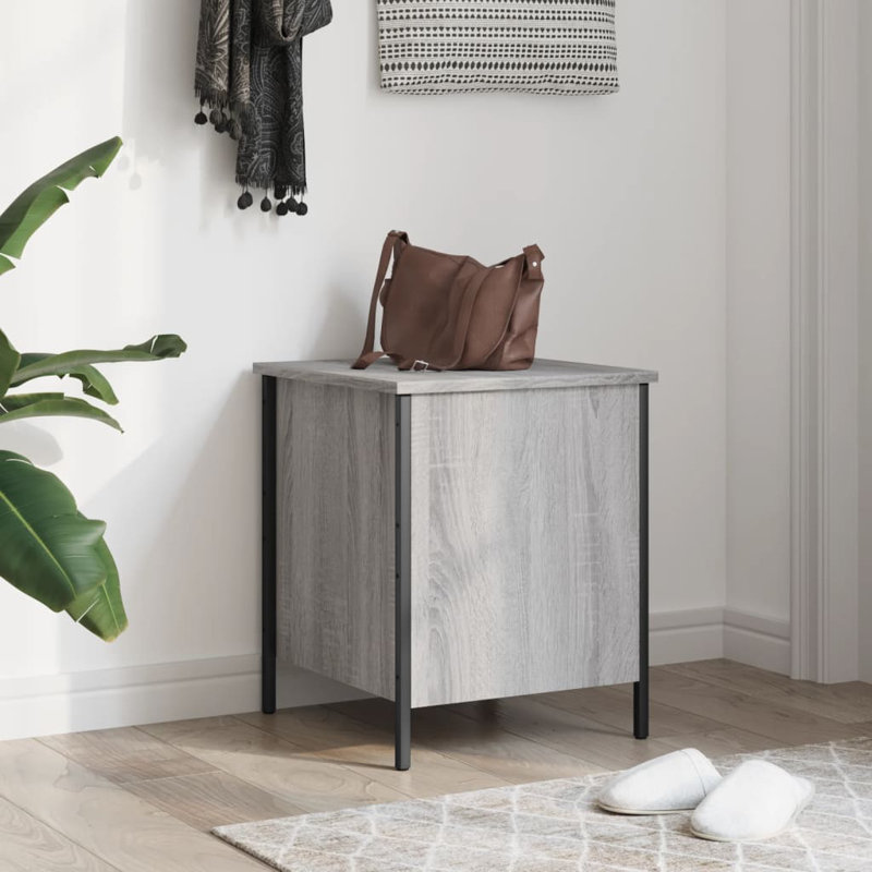 Aalea Storage Bench, Grey Sonoma