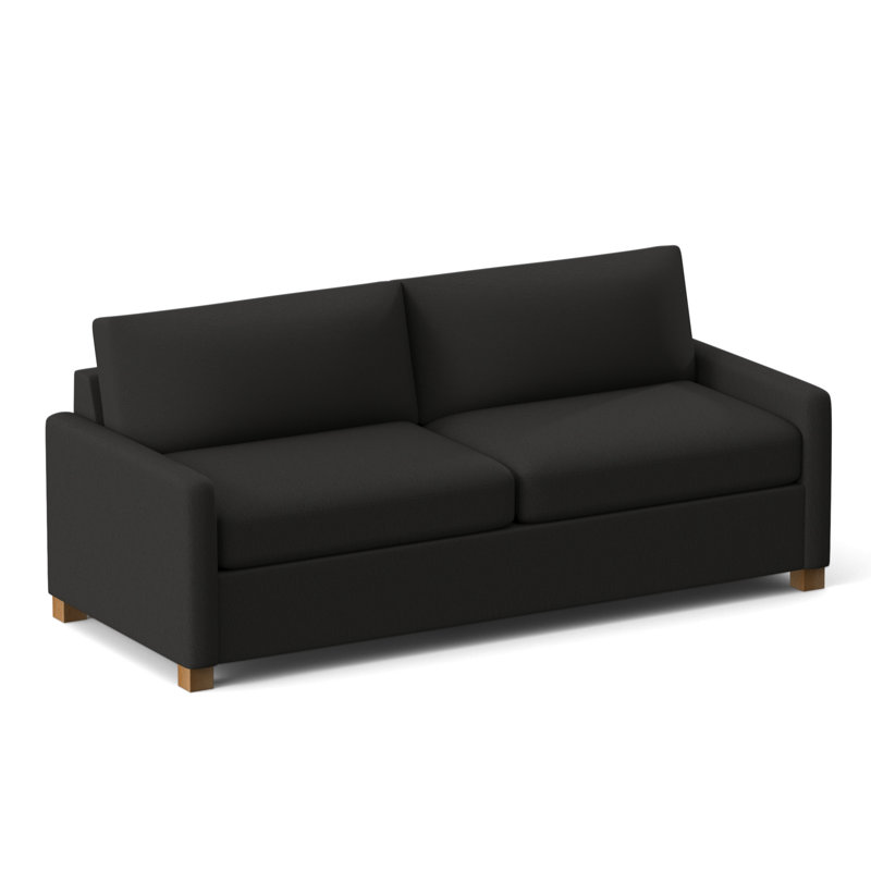 Wilkinson Upholstered 87'' Sofa, Cardigan Coal