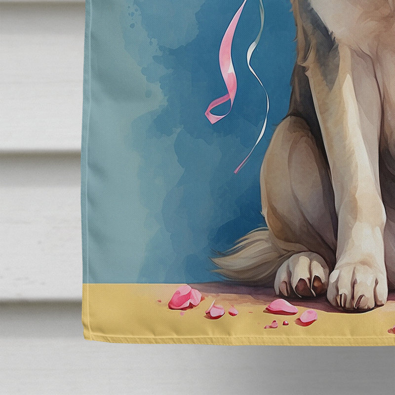 Drapeau «Happy Birthday House», Husky sibérien
