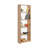 Modern Bookshelf with Numerous Shelves, Sonoma, 25.2 x 71.6 x 10.2 inches | 100% Melamine Coated Particle Board, Thickness: 0.6 inches | Wall-Mountable Design for Stylish Home & Office Storage-1811388478-1811388479