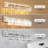 4-Light Dimmable Crystal Vanity Light With LED-561270852