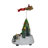 Kurt Adler LED Santa Christmas Scene Figurine Piece, 9.5in