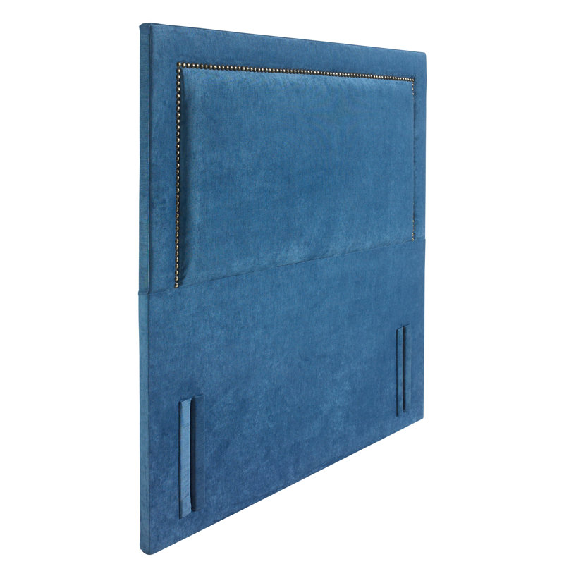 Cherene Upholstered Headboard, Blue, Kingsize