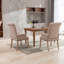 Fauteuil en lin American Country-84091140