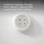 Stargaze® 60 po x 36 po bain de massage à bulles chauffant sur pied droit-40236932