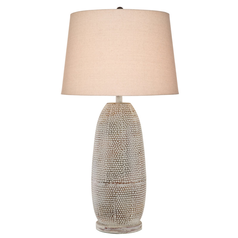 Mehrab Alabaster Lamp, Beige