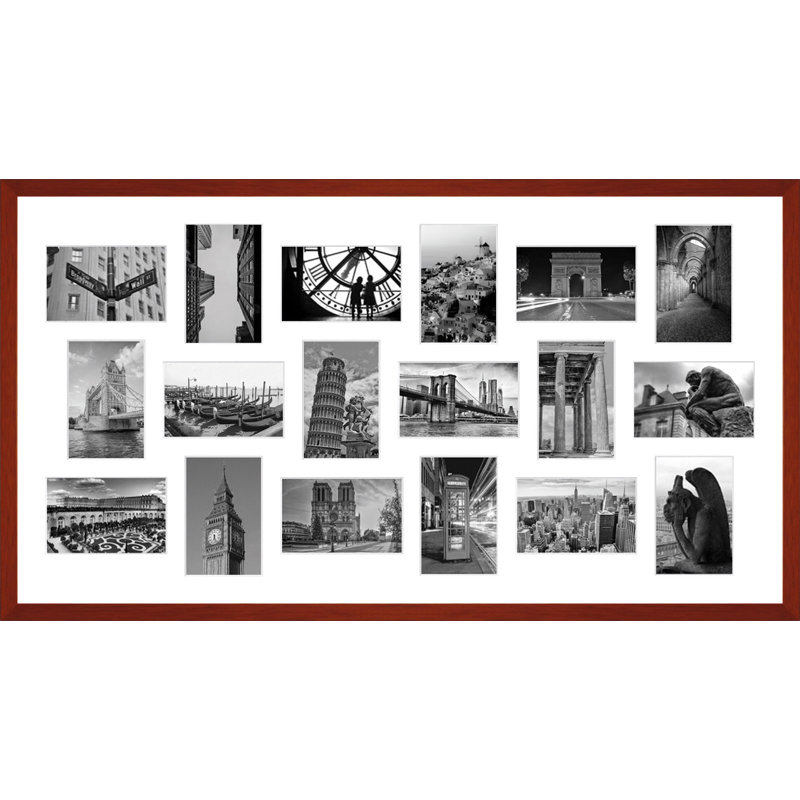 Itiana Wood Picture Frame with Mat, Cil