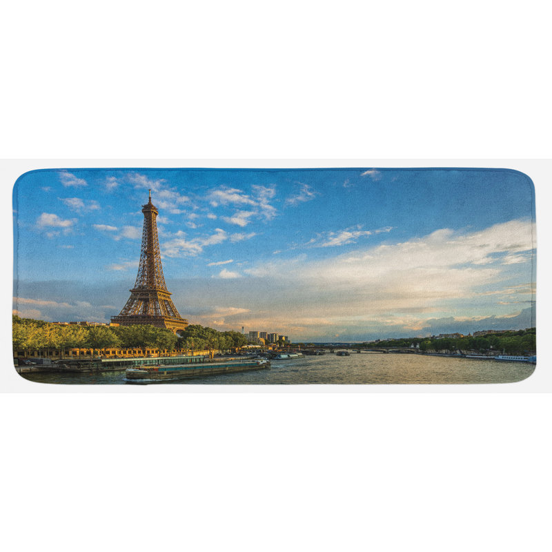 Eclectic Polyester Kitchen Mat