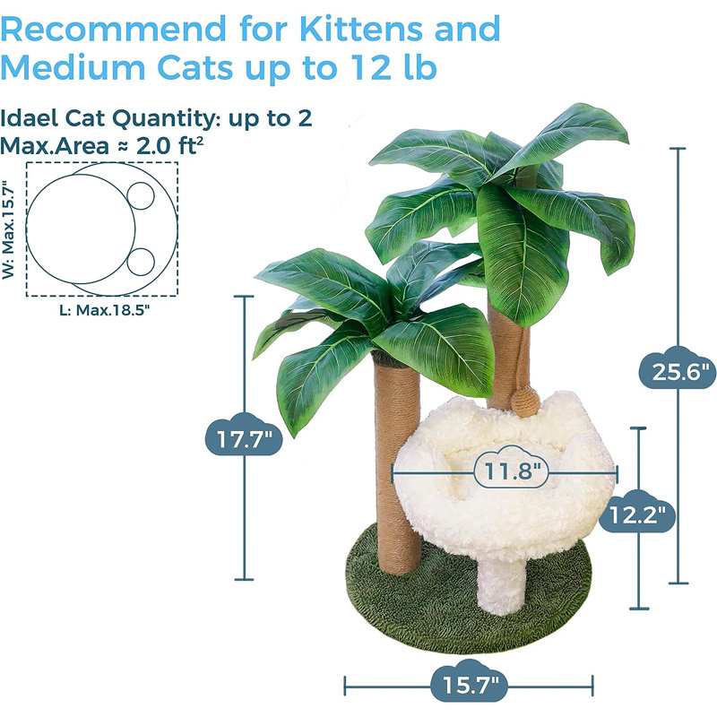 Daviontae 27.5'' H Cat Tree