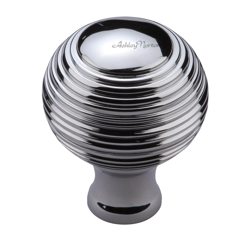 Poignée ronde 1 1/4" de diamètre, Chrome poli