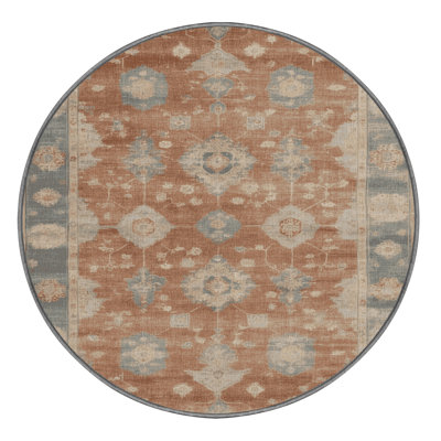 Machine Washable Overdyed Gray Area Rug