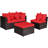 Bridger 4 - Person Patio Conversation Set with Cushions-1469386601