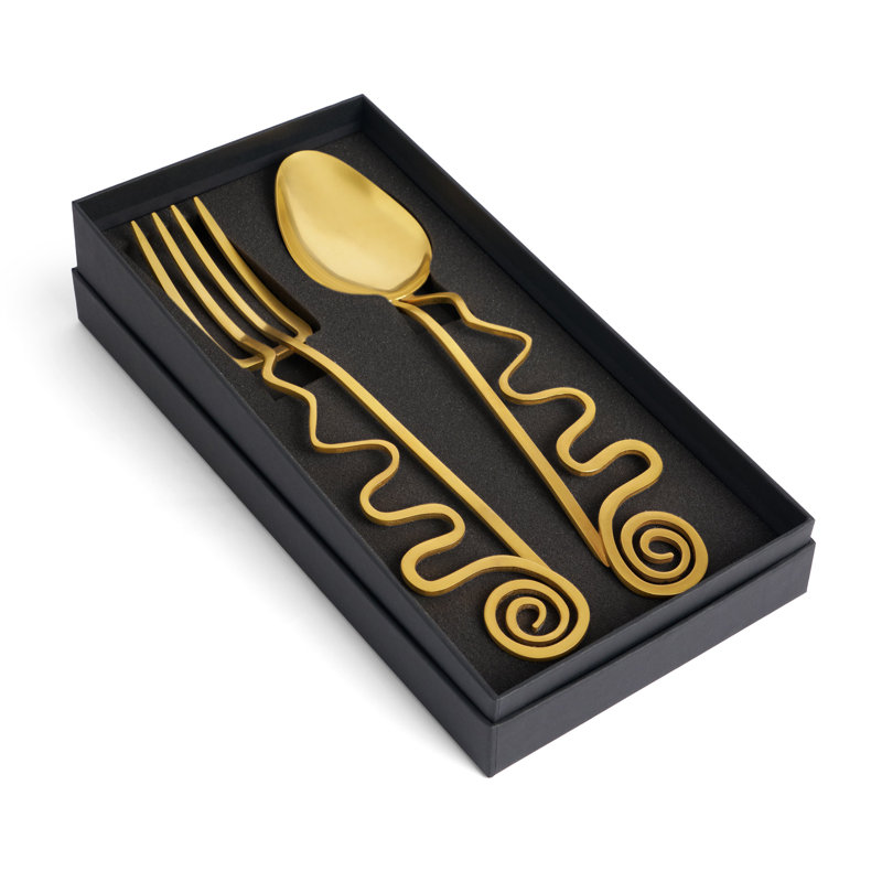Spirale Salad Servers