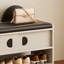 Banc de rangement pour chaussures 31,5 po
