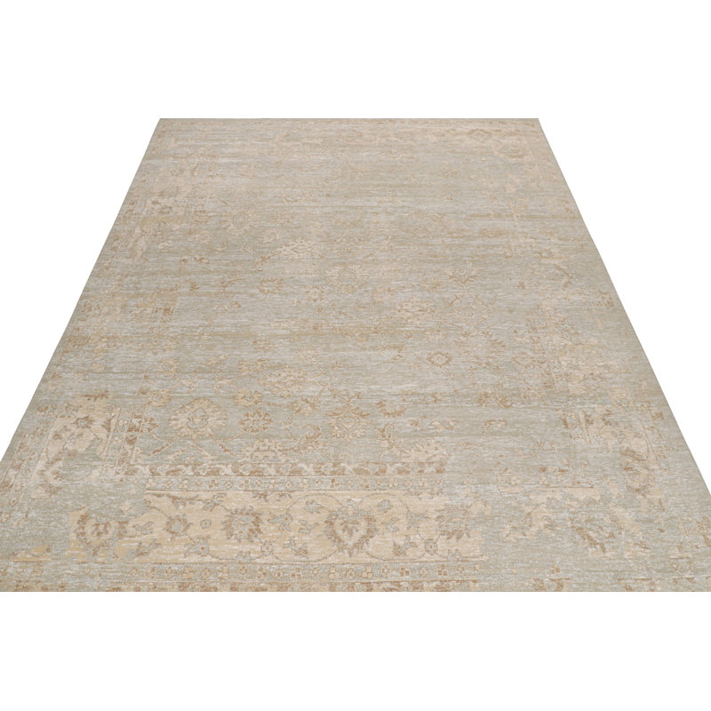 One-of-a-Kind Hand Knotted Area Rug, Rectangle 11'8" x 15'1"