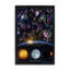 Alphabet éducatif, giclée encadrée, design par Ali Chris-1199164292-1199164291