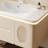 Cream-style smart bathroom cabinet