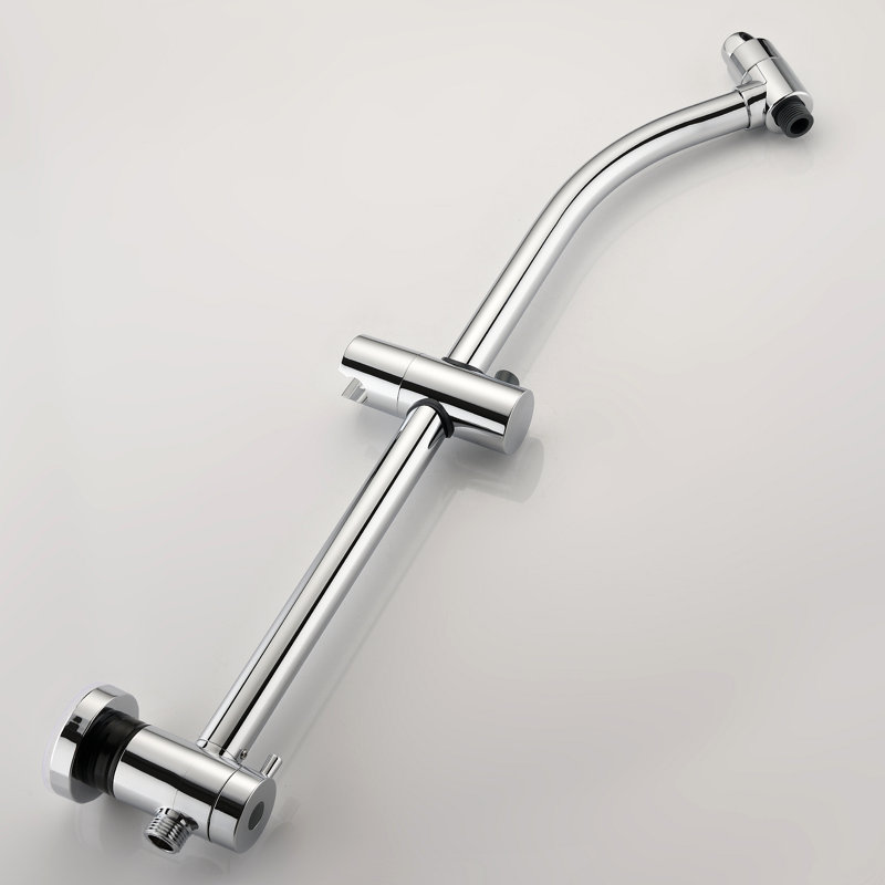 Double système de douche avec 7 jets à main, Chrome chrome
