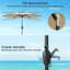 230cm Tilt Market Parasol-1018182943
