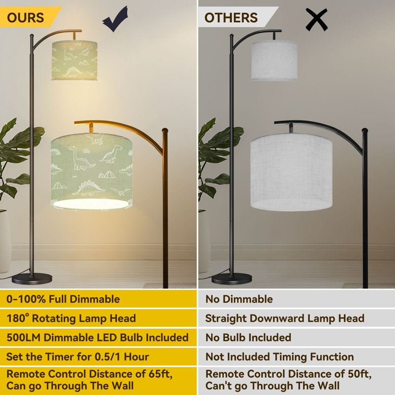 Lampe de plancher Arc