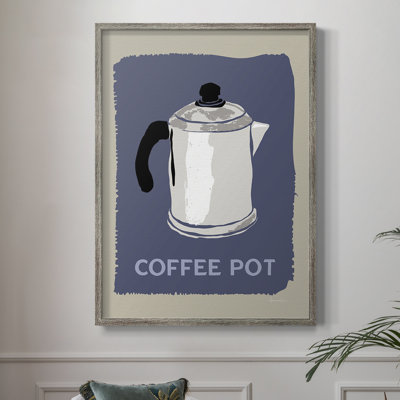 «Modern Coffee I», reproduction encadrée - bois massif 48561