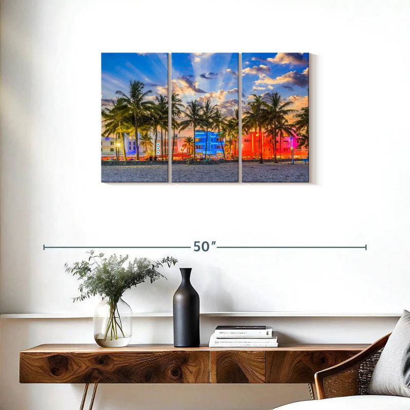 Sirci Ocean Drive Miami, H 20 po x l 33 po