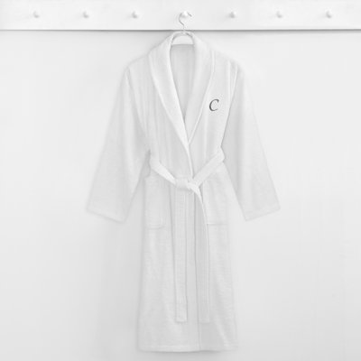 Peignoir personnalisé 100% coton éponge avec poches