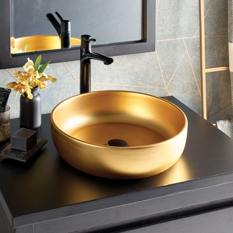 30.5" Single Bathroom Vanity Top, Single, Charcoal