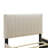Modern Velvet Upholstered Platform Bed with Trundle-1686081474