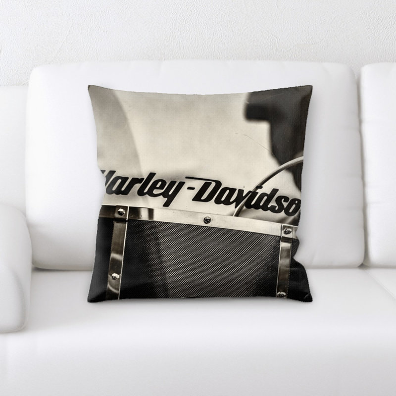 Microsuede Reversible Throw Pillow