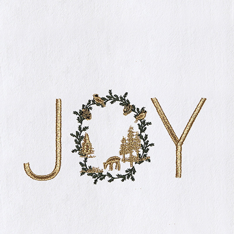 Serviette de Noël Evergreen Joy