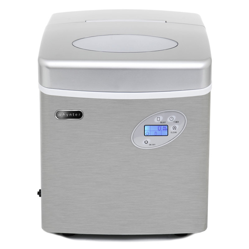 Whynter 49 lb Stainless Steel Countertop Ice Maker