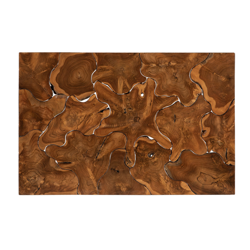 Teak Slice Coffee Table