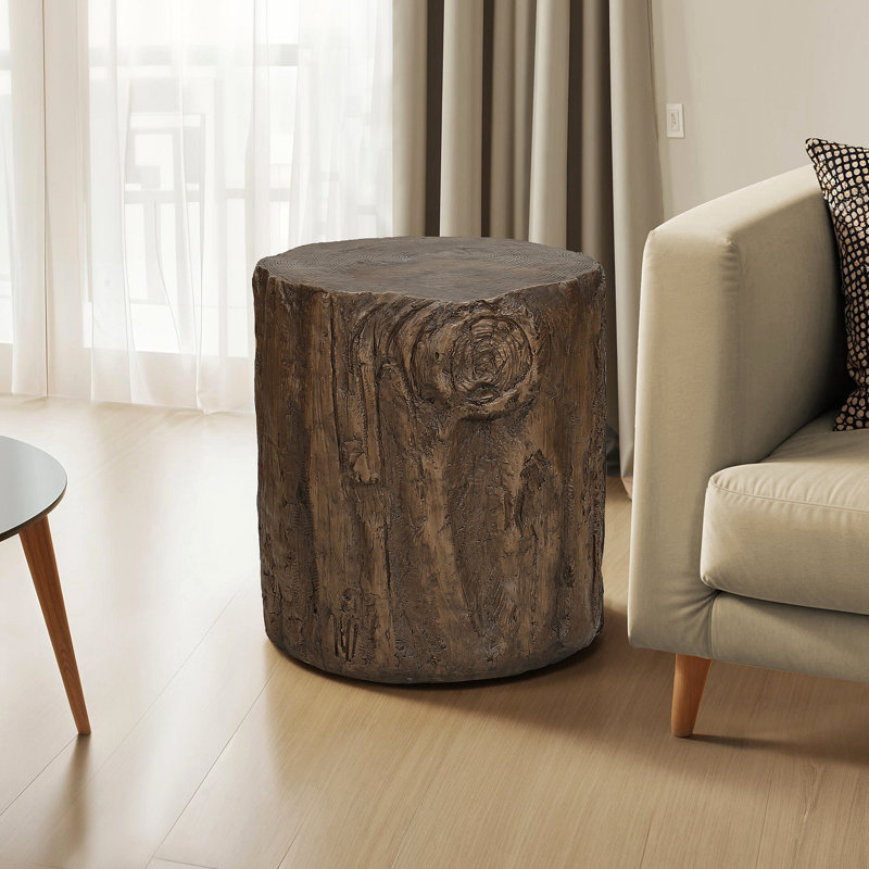Table d'appoint Table d'appoint ronde intérieure ou extérieure Table de chevet ronde Table d'appoint Salon Chambre à coucher Contemporain Moderne