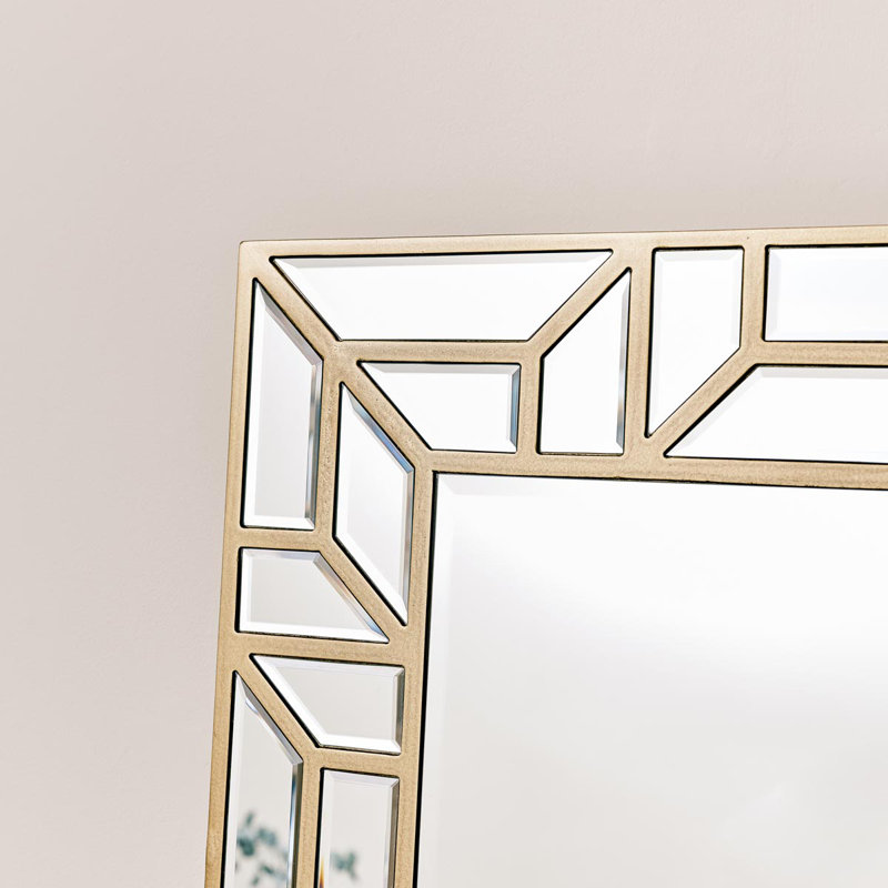 Akain Flat Mirror, Gold