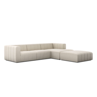 Sectional with Ottoman