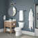 Galeon 8 in. Wall Mount Hand Towel Bar Bath Hardware Accessory