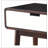 Espresso and White 2-drawer Sofa Table