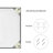 Modern & Contemporary Rectangle Bathroom Vanity Mirror Metal Framed Wall Mirror-100211092-100211095
