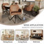 Upholstered Metal Upholstered Back Armchair-610853626-622705635