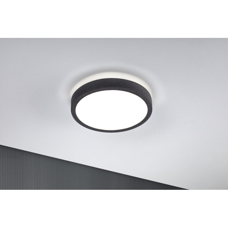 Cosara LED Flush Mount, Dark Grey