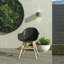 Bahjat 9pc Outdoor Patio FSC Solid Teak Dining Set