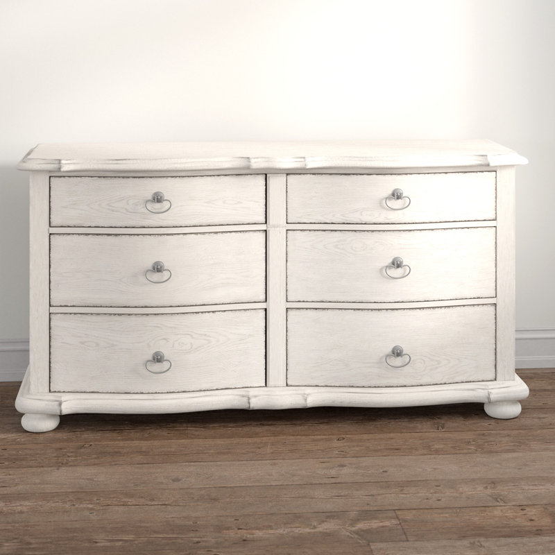 Commode double 6 tiroirs Irmani