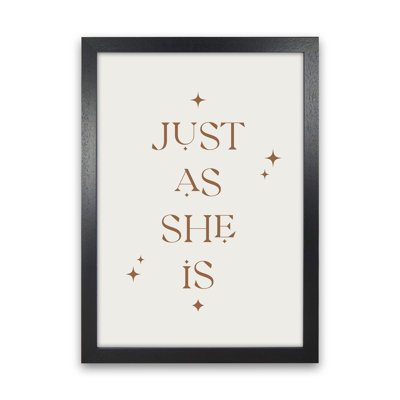 Just As She Is by Planeta444 - Print