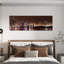 City Night Reflections Abstract Contemporary Art City, art mural-1719841903