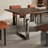 Nijborg Solid Wood Top Dining Table-1529858526