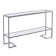 Luisdavid 52'' Glass Top Console Table