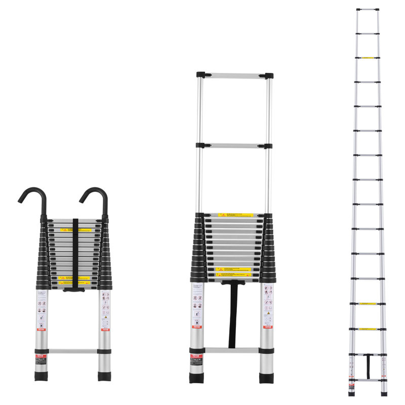 16 - Step Lightweight Extension Ladder
