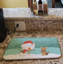Tapis de séchage labrador Snowman Christmas-38439412
